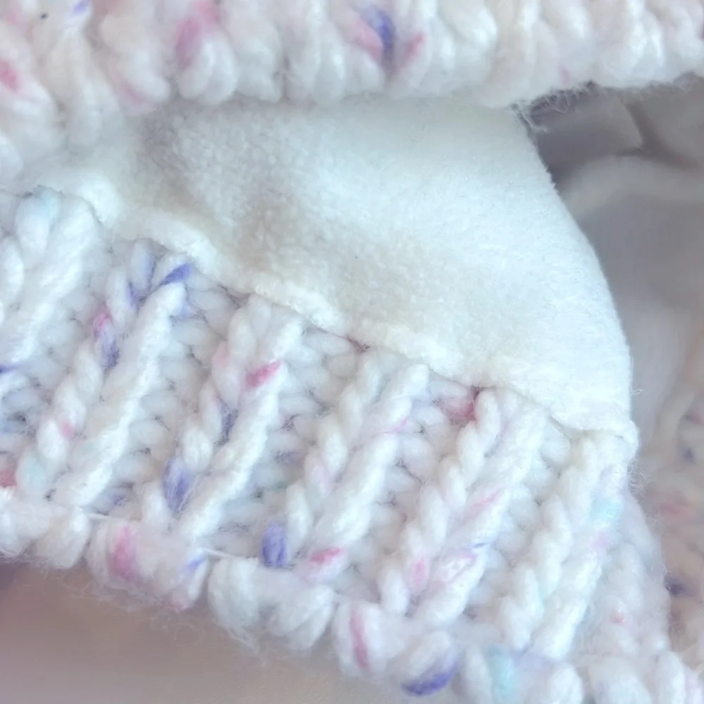 GAP Kids | Gray | KITTY KNITTED HAT warm microfiber lining